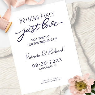 Niets bijzonders, gewoon liefde trouwkaart save th briefkaart