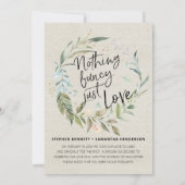 Niets bijzonders, gewoon liefde | Trouwreceptie (Achterkant)