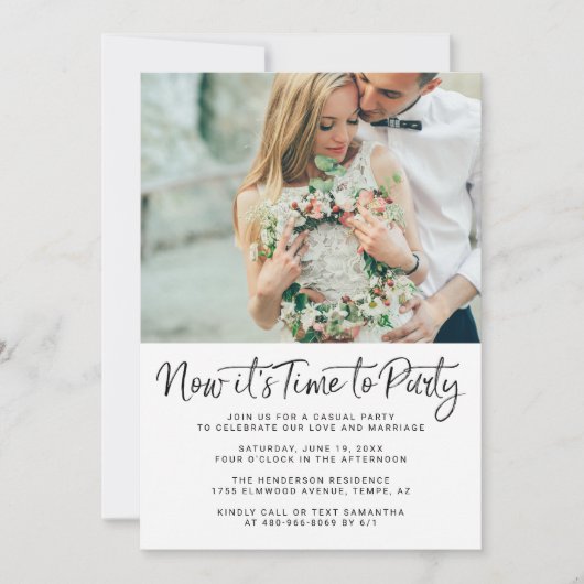 Niets bijzonders, gewoon liefde | Trouwreceptie (Voorkant)