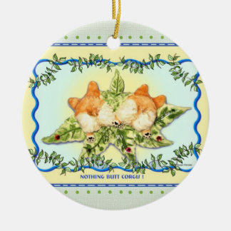 "Niets Butt Corgis" Corgi Ornament