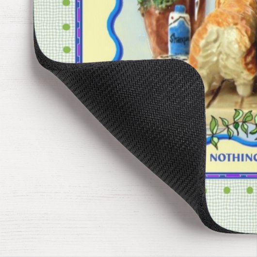 Niets Butt Corgis Mousepad Muismat (Hoek)