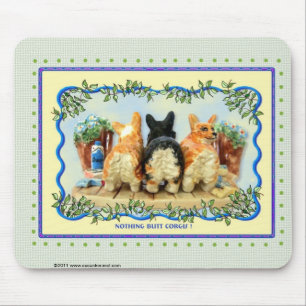 Niets Butt Corgis Mousepad Muismat