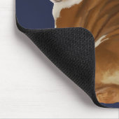 Niets Butt English Bulldog Mousepad Muismat (Hoek)