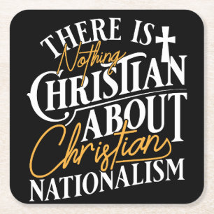 NIETS CHRISTELIJK AAN KARTONNEN ONDERZETTERS