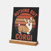 Niets Dan Corgi Acryl Bord (Hoek)