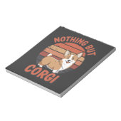 Niets Dan Corgi Notitieblok (Linkerzijde)