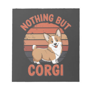 Niets Dan Corgi Notitieblok