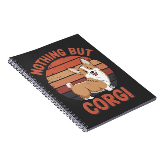 Niets Dan Corgi Notitieboek (Rechterzijde)