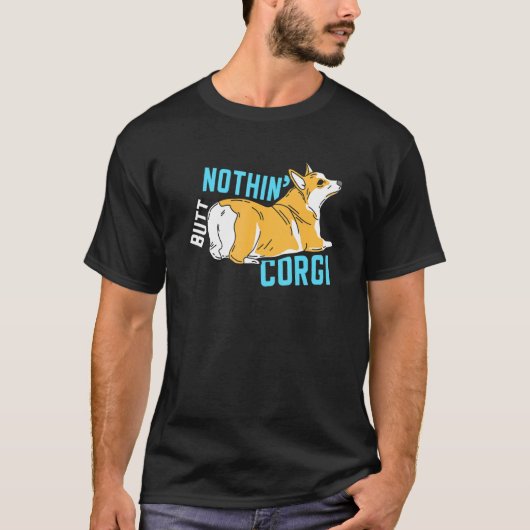 Niets Dan Corgi T-shirt (Voorkant)