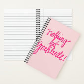 Niets dan dankbaarheid Journaal Notitieboek (Binnen)