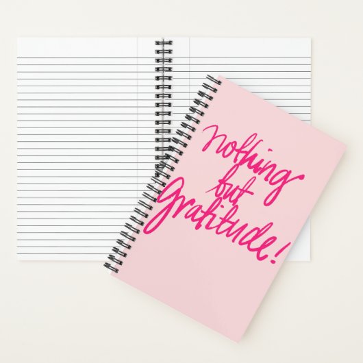 Niets dan dankbaarheid Journaal Notitieboek (Binnen)