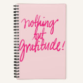Niets dan dankbaarheid Journaal Notitieboek (Voorkant)