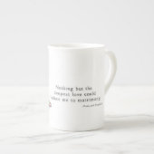 Niets dan de diepste liefde - Pride & Prejudice Porselein Kop (Voorkant rechts)