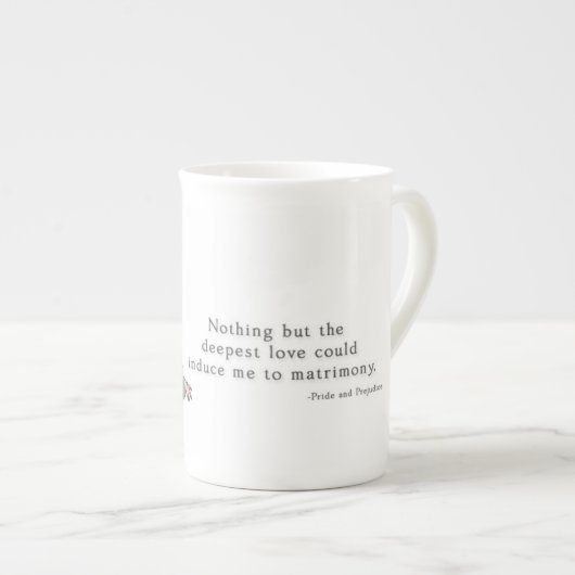 Niets dan de diepste liefde - Pride & Prejudice Porselein Kop (Voorkant rechts)