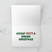 Niets dan een Borzoi kerst Feestdagen Kaart (Binnen)