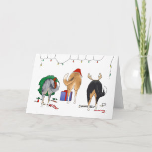 Niets dan een smoothie kerst feestdagen kaart