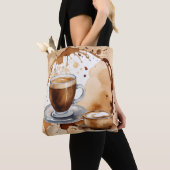 Niets dan koffievlekken tote bag (Dichtbij)