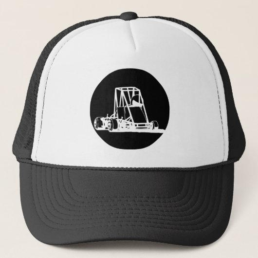 Niets dan kwart trucker pet (Voorkant)