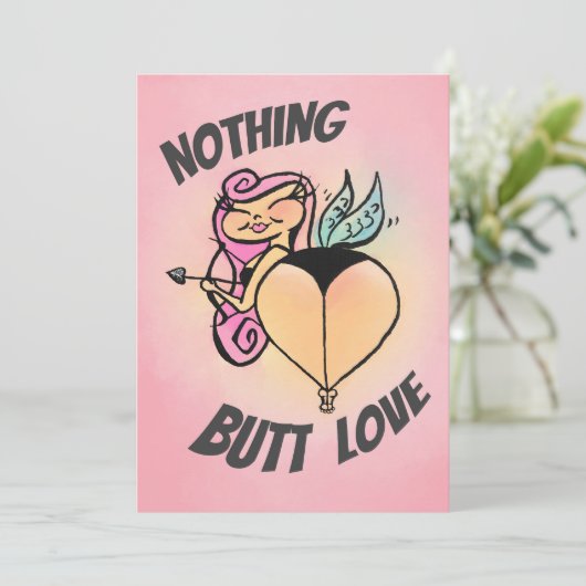 Niets dan Liefde Feestdagenkaart (Staand voorkant)