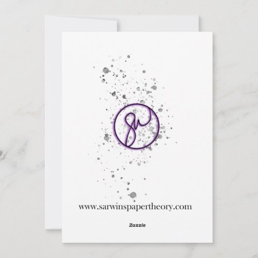 Niets dan Liefde Feestdagenkaart (Achterkant)