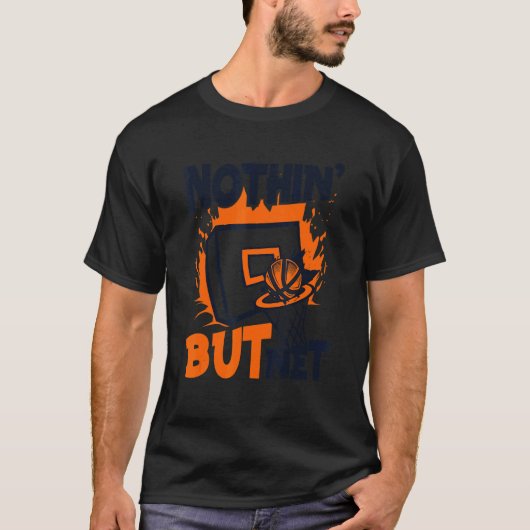 Niets Dan Net Pro Speler Professioneel Basketba T-shirt (Voorkant)