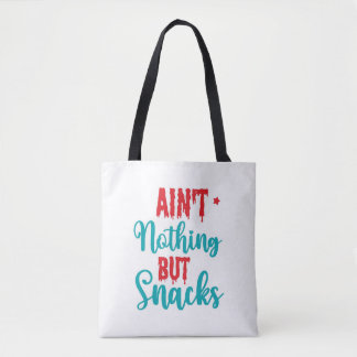 Niets dan snacks tote bag