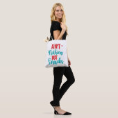 Niets dan snacks tote bag (Op model)