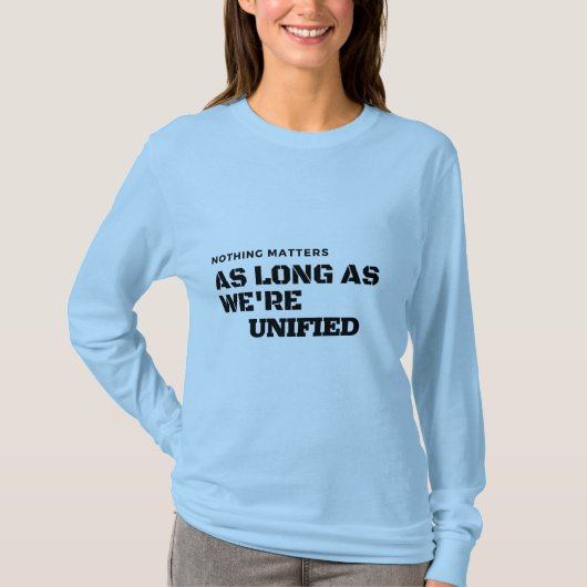 NIETS DOET ER TOE T-SHIRT (Voorkant)