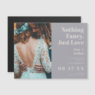 Niets fancy alleen liefde foto grijs behalve de da