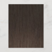 Niets Fancy Cheap Rustic Wedding Invitations (Achterkant)