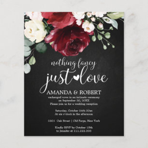 Niets Fancy Cheap Rustic Wedding Invitations