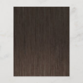 Niets Fancy Cheap Rustic Wedding Invitations (Achterkant)