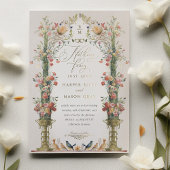 Niets Fancy Eenvoudige Huwelijksuitnodiging Folie Uitnodiging