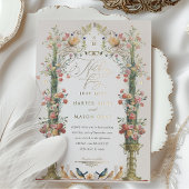 Niets Fancy Eenvoudige Huwelijksuitnodiging Folie Uitnodiging