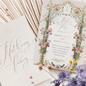 Niets Fancy Eenvoudige Huwelijksuitnodiging Folie Uitnodiging