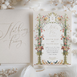 Niets Fancy Eenvoudige Huwelijksuitnodiging Kaart