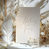 Niets Fancy Eenvoudige Huwelijksuitnodiging Kaart