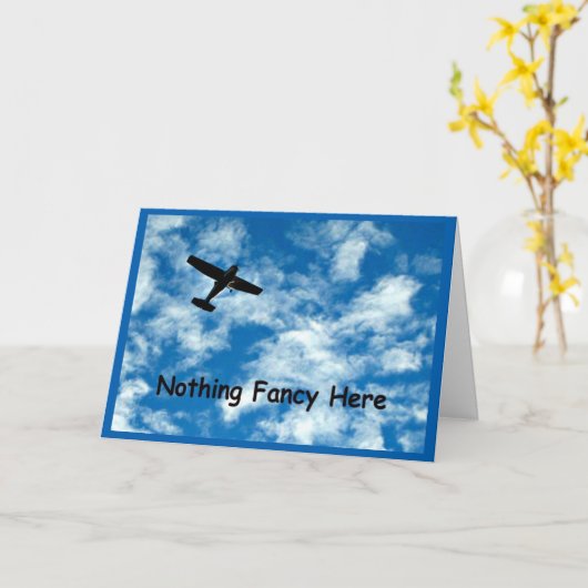 Niets Fancy enkel een planetaire verjaardagskaart Kaart (Gele Bloem)