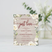 Niets Fancy Floral Cheap Weddenschap (Staand voorkant)