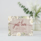 Niets Fancy Floral Cheap Weddenschap (Staand voorkant)