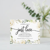 Niets Fancy Floral Cheap Weddenschap (Staand voorkant)