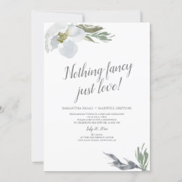 Niets fancy, gewoon koele waterverf bloemen kaart