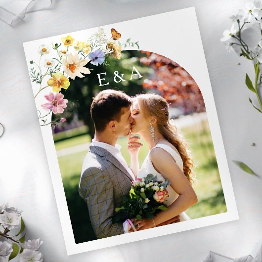 Niets Fancy gewoon liefde | Boho bruiloft uitnodig