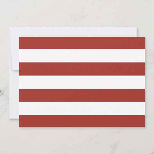 Niets Fancy gewoon liefde Casual huwelijk Terracot Kaart (Achterkant)