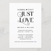 Niets Fancy, gewoon liefde, elegant zwart, opkomst