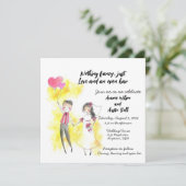 Niets fancy gewoon Liefde en een open bar (Staand voorkant)