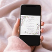 Niets Fancy Gewoon Liefde Foto Casual bruiloft Uit Kaart