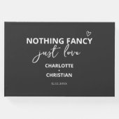 Niets Fancy gewoon liefde Gastenboek (Voorkant)