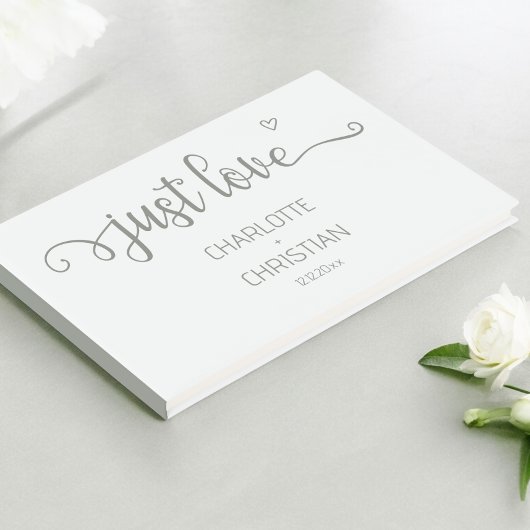 Niets Fancy gewoon liefde Gastenboek