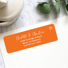 Niets Fancy Gewoon Liefde Groovy Retro 70s Bruilof Etiket